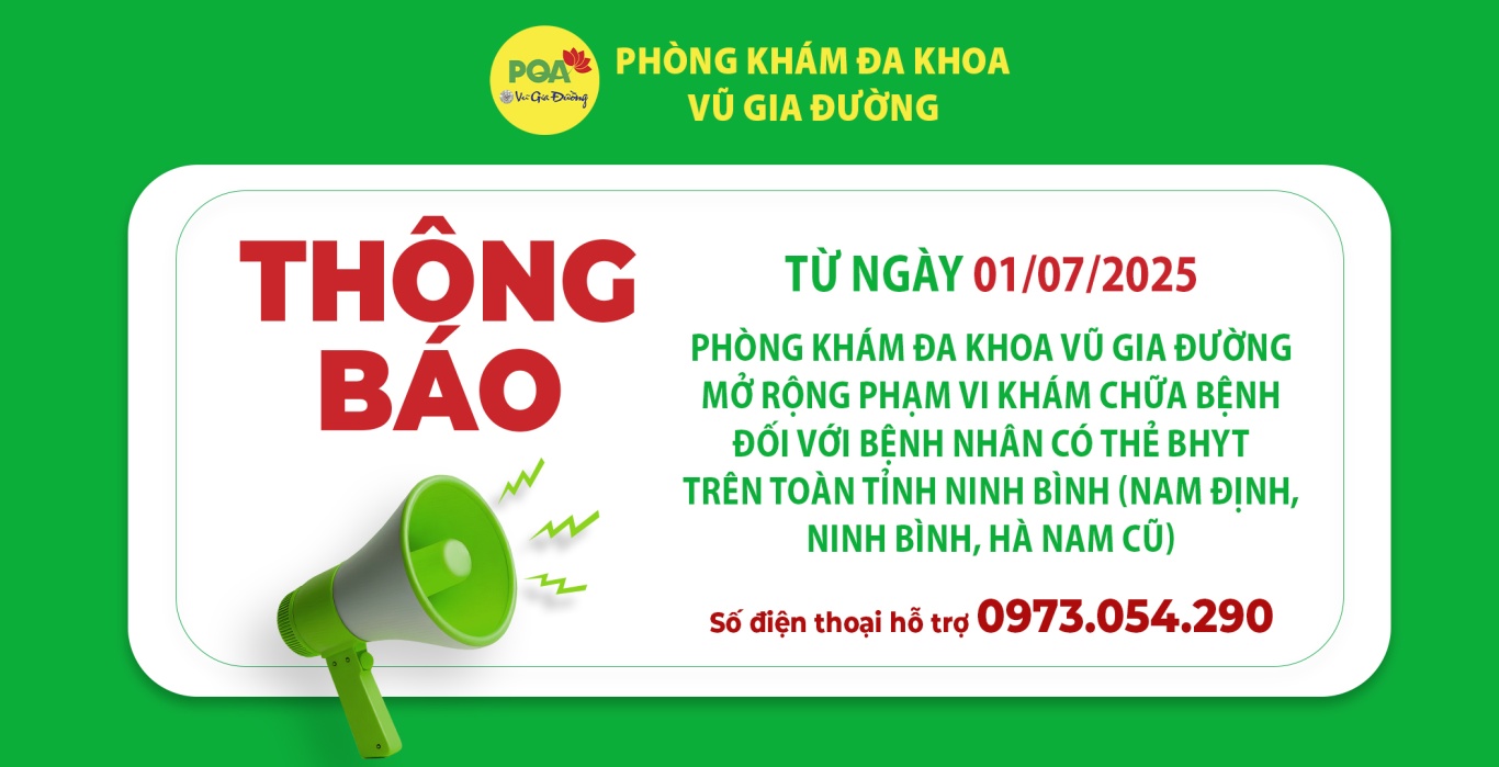 Thông báo khám bệnh